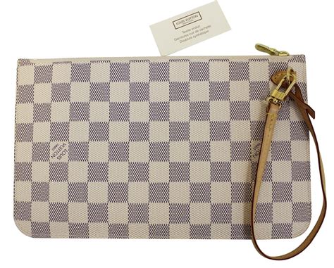 lv neverfull wristlet|louis vuitton neverfull pouch strap.